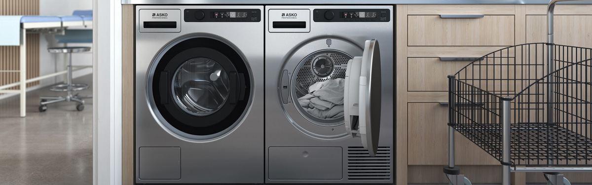 Photo of washing machine and tumble dryer